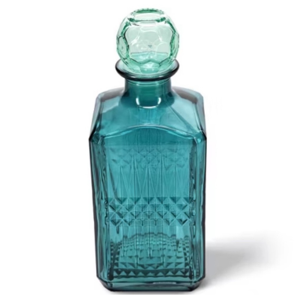 NEW! Target bullseye playground new in stores beautiful green wine decanter